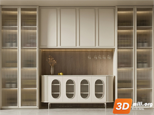 Wine cabinet Skp Files